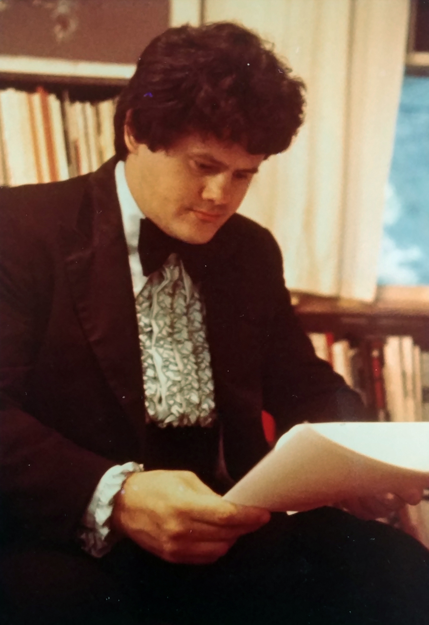 Jim in a tux